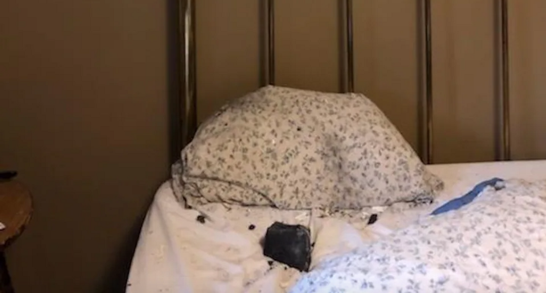 La météorite retrouvée sur l'oreiller d'une mamie